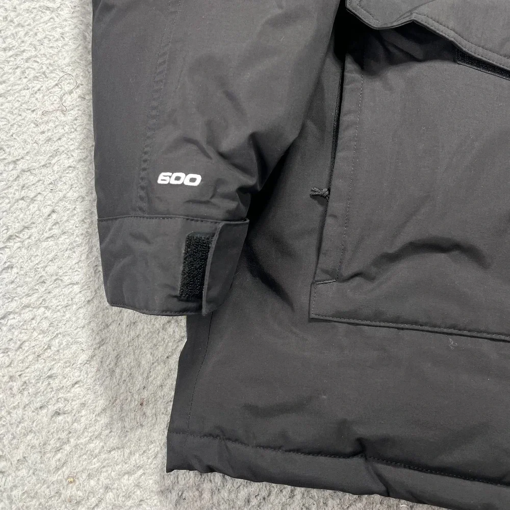 The North Face McMurdo Parka Coat Mens Size XL Black Down 600 DryVent Hooded NEW